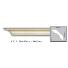 Карниз гладкий полиуретановый Harmony K 212