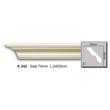 Карниз гладкий полиуретановый Harmony K 242