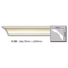 Карниз гладкий полиуретановый Harmony K 253