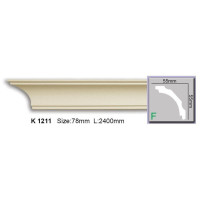 Карниз гладкий полиуретановый Harmony K 1211