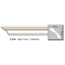Карниз гладкий полиуретановый Harmony K 234