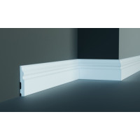 Плинтус гладкий полиуретановый Harmony M 207