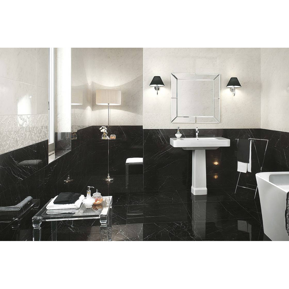 FAP ROMA DIAMOND 60 NERO REALE BRILL RT 60х60 fNEU (плитка для підлоги і стін)