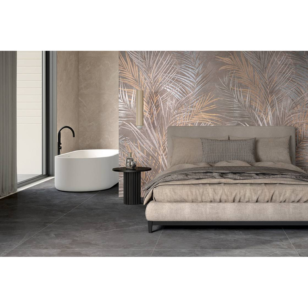 FAP ROMA STONE PIETRA GREY SATIN RT 80х80 fQV3 (плитка для підлоги і стін)