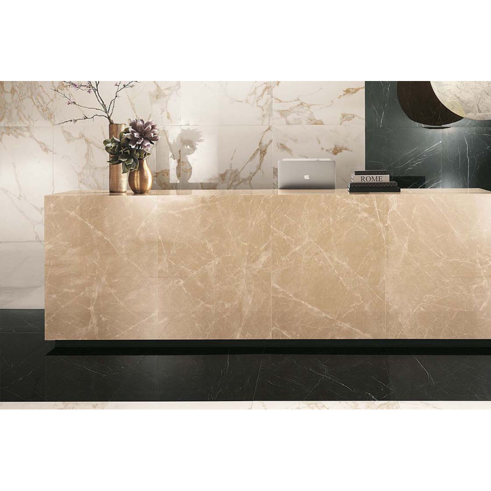 FAP ROMA DIAMOND 120 CALACATTA BRILLANTE RET 120х120 fND7 (плитка для підлоги і стін)