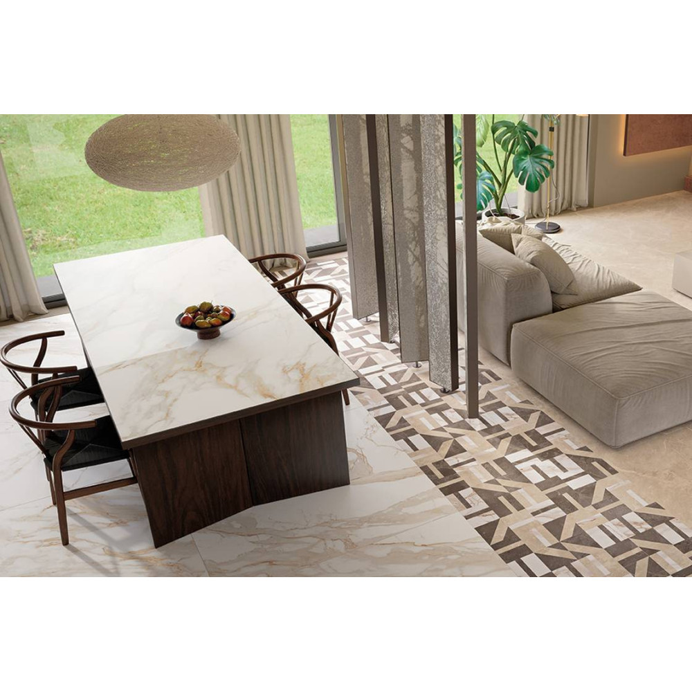 FAP ROMA STONE PIETRA BEIGE SATIN RT 80х80 fQV1 (плитка для підлоги і стін)