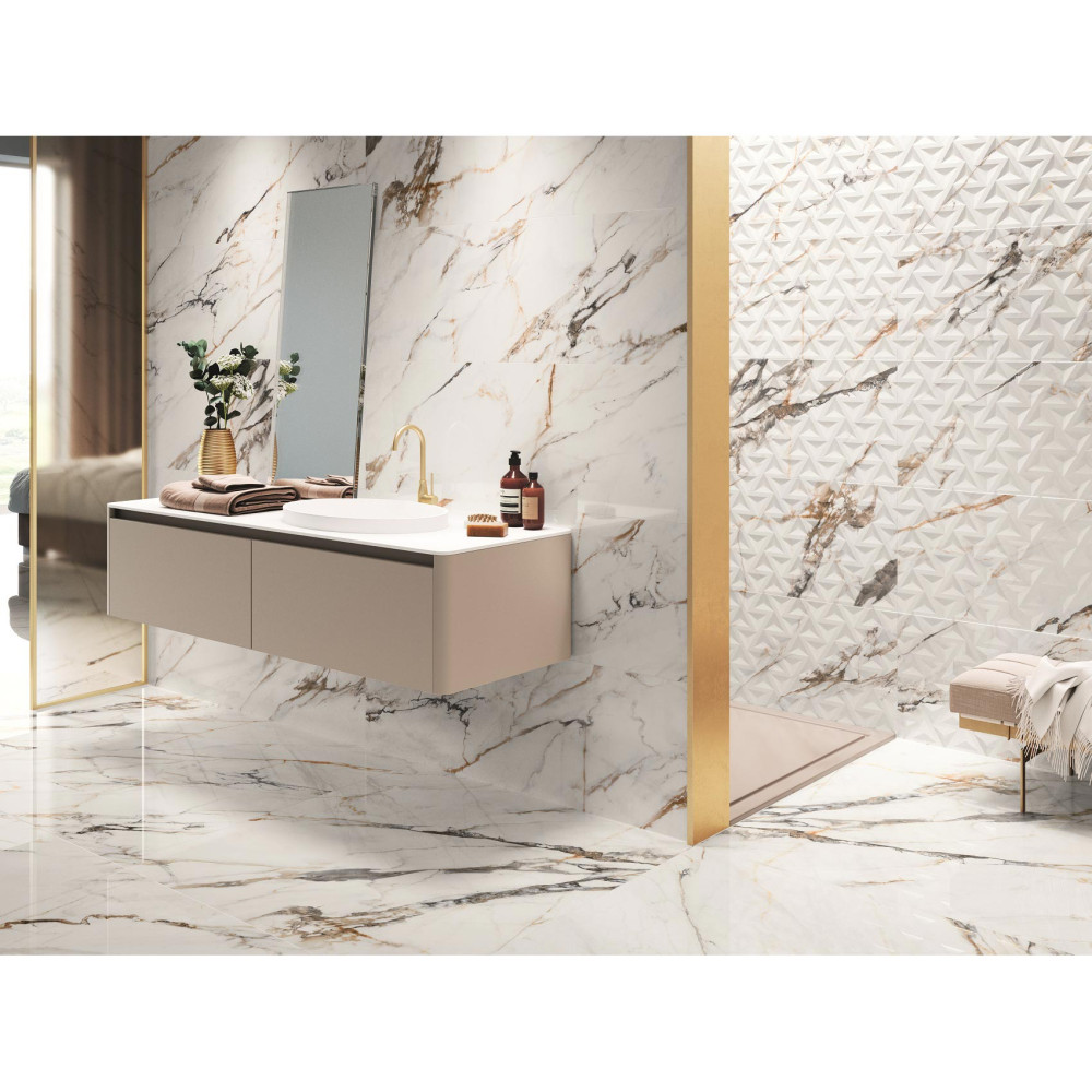 Porcelanite Dos 1219 CALACATTA GOLD