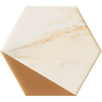 Domino Flare gold hex 12,5x11 Gat.1