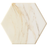 Domino Flare white hex 11x12,5 Gat.1
