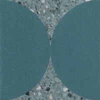 Tubądzin Dekor gresowy Funky blue 3 19,8x19,8 Gat.1