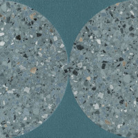 Tubądzin Dekor gresowy Funky blue 4 19,8x19,8 Gat.1