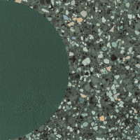 Tubądzin Dekor gresowy Funky green 2 19,8x19,8 Gat.1
