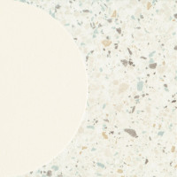 Tubądzin Dekor gresowy Funky white 2 19,8x19,8 Gat.1