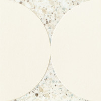 Tubądzin Dekor gresowy Funky white 3 19,8x19,8 Gat.1