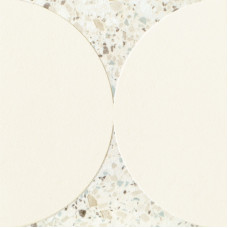 Tubądzin Dekor gresowy Funky white 3 19,8x19,8 Gat.1
