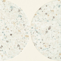 Tubądzin Dekor gresowy Funky white 4 19,8x19,8 Gat.1
