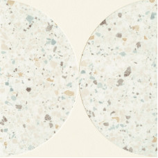 Tubądzin Dekor gresowy Funky white 4 19,8x19,8 Gat.1