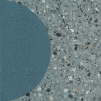 Tubądzin Dekor gresowy Funky blue 2 19,8x19,8 Gat.1