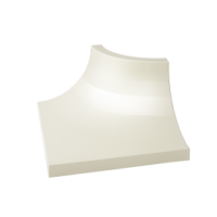 Paradyz GAMMA BIANCO KштAŁTKA C POŁYSK 3X4 G1