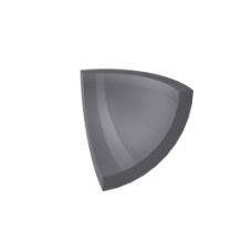 Paradyz GAMMA GRAFIT KштAŁTKA D POŁYSK 3X3 G1