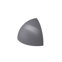 Paradyz GAMMA GRAFIT KштAŁTKA E POŁYSK 3X3 G1