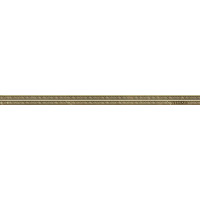GARDENIA ORCHIDEA 0262713 LIST.GRECA MARRON-ORO 2X78