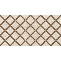 GARDENIA ORCHIDEA 262545 INTRECCIO CREMA-MARRON 39X78