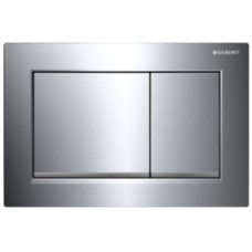 GEBERIT SIGMA30 cмывная клавиша, двойной смыв, хром глянцевый/хром матовый/хром глянцевый GEBERIT SIGMA30 cмывная клавиша, двойной смыв, хром глянцевый/хром матовый/хром глянцевый