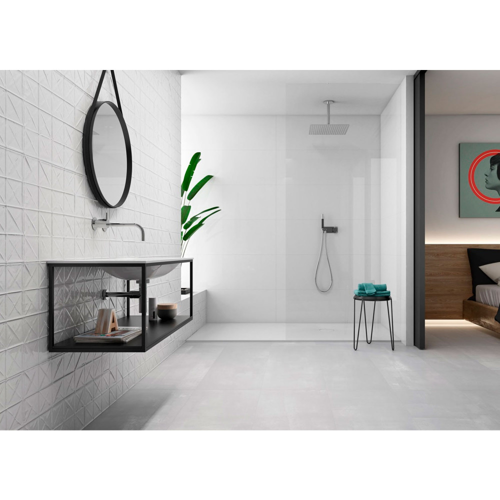 GEOTILES BLANCO BRILLO