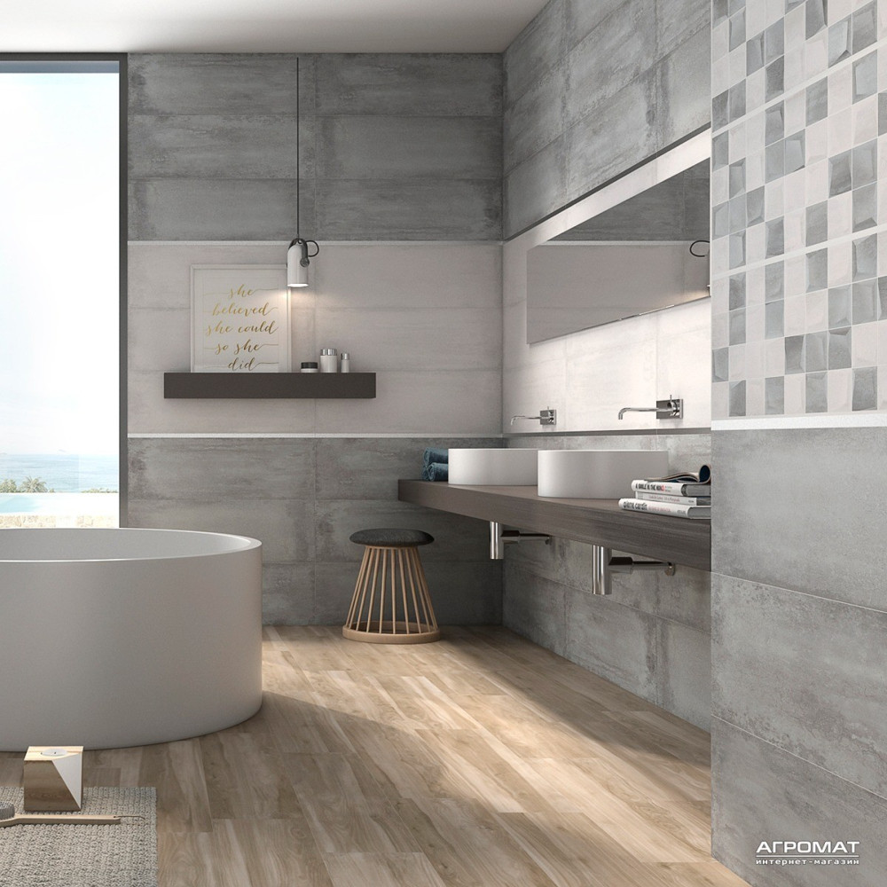 GEOTILES INOX RLV. MIX RECT