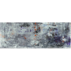 Tubądzin Dekor szklany Grunge blue A 32,8x89,8 Gat.1
