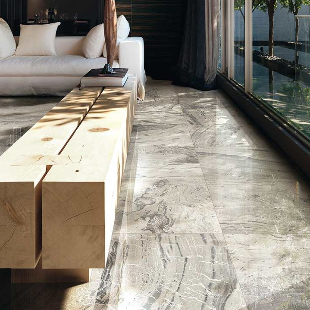 REX I Marmi Rex Marble Gray Luc. 60х120 10мм (728976)