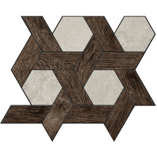 LA FABBRICA IL CERRETO DECORO AMARONE BROWN 30х26 P287 (MOSCPO3)