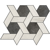 LA FABBRICA IL CERRETO DECORO CHAMPAGNE BLACK 30х26 P287 (MOSCPO6)