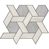 LA FABBRICA IL CERRETO DECORO CHAMPAGNE GREY 30х26 P287 (MOSCPO5)