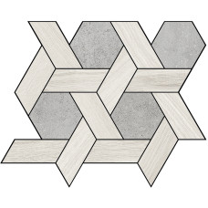 LA FABBRICA IL CERRETO DECORO CHAMPAGNE GREY 30х26 P287 (MOSCPO5)
