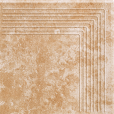 Paradyz ILARIO BEIGE STOPNICA NAROŻNA 30X30 G1