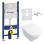 Набор инсталляционный VILLEROY & BOCH O.NOVO 5660HR01+458.126.00.1