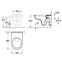 Набор инсталляционный VILLEROY & BOCH O.NOVO 5660HR01+458.126.00.1