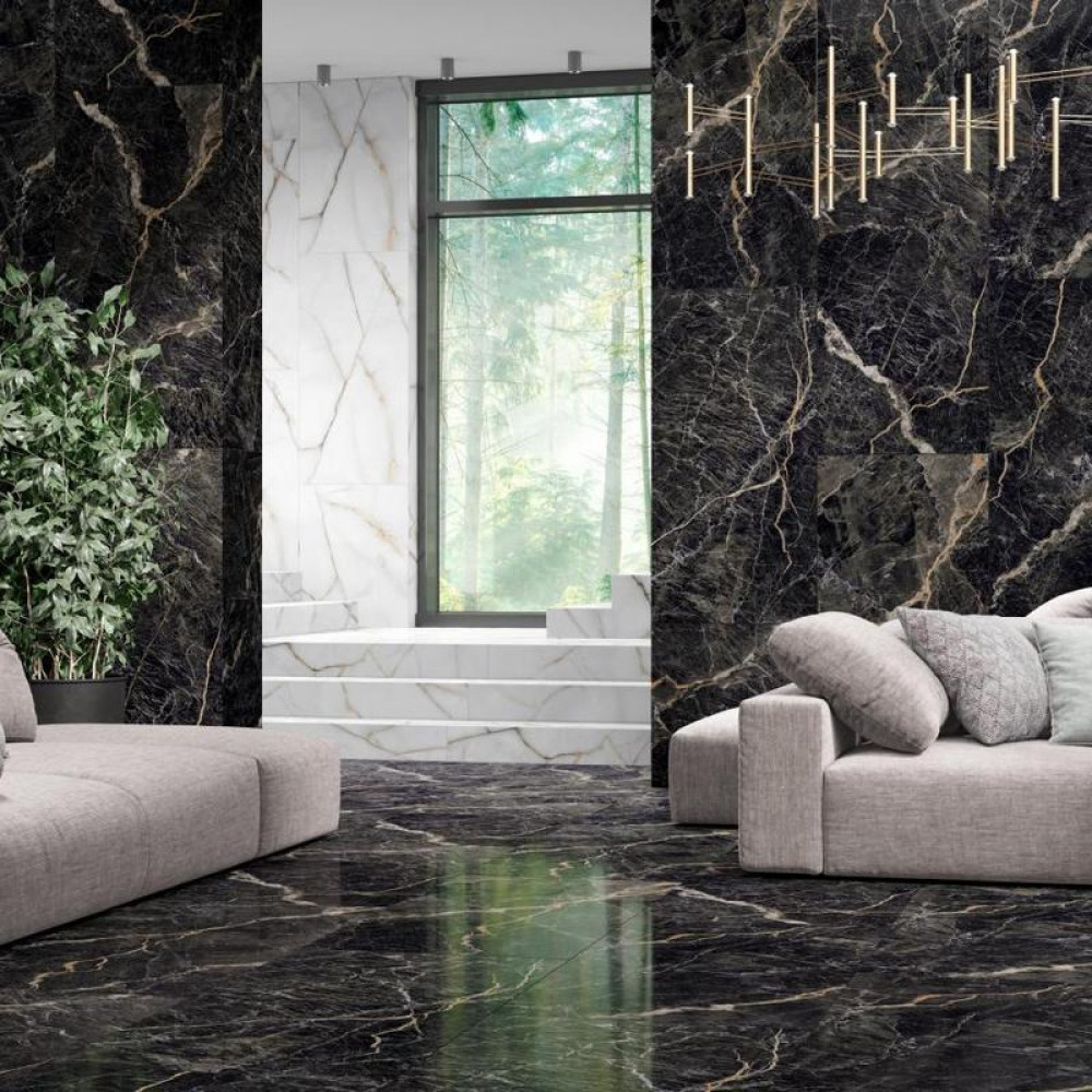 INTERGRES MAUREE Темно-Коричневий Полірованний 032/KL 60х60