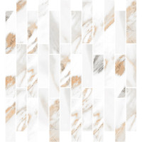 INTERGRES Декор МОЗАЇКА CALACATTA GOLD Сіра М 03 35071 29,8х32