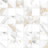 INTERGRES Декор МОЗАЇКА CALACATTA GOLD Сіра М35071 30х30