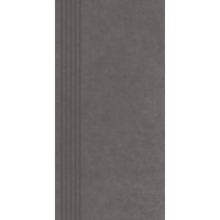 Paradyz INTERO GRAFIT STOPNICA PROSTA NACINANA MAT. 29,8X59,8 G1