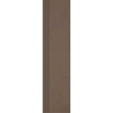 Paradyz INTERO BROWN STOPNICA PROSTA NACINANA MAT. 29,8X119,8 G1