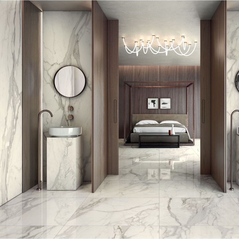 Cotto Deste Kerlite Starlight 1000х1000х3.5, Calacatta Supreme Glossy (EK8SL15)