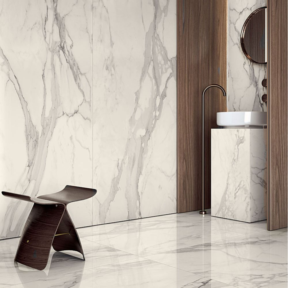 Cotto Deste Kerlite Starlight 1000х1000х3.5, Calacatta Supreme Glossy (EK8SL15)