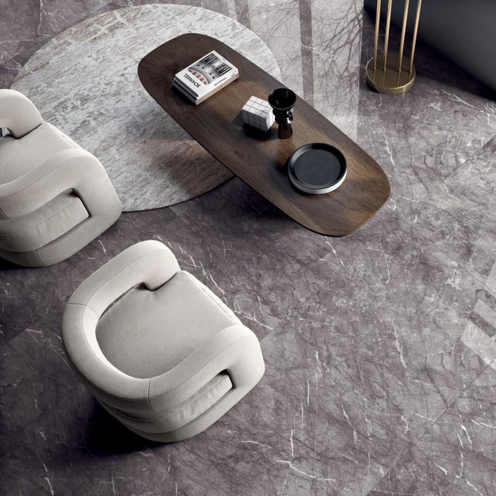 Cotto Deste Kerlite Starlight 1000х1000х3.5, Carnico Grey Glossy (EK8SL65)