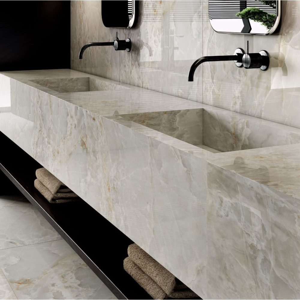 Cotto Deste Kerlite Starlight 3000х1000х3.5, Onyх Pearl Smooth (EK7SL70)