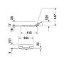 Сиденье для унитаза DURAVIT P3 COMFORTS 611300002000300