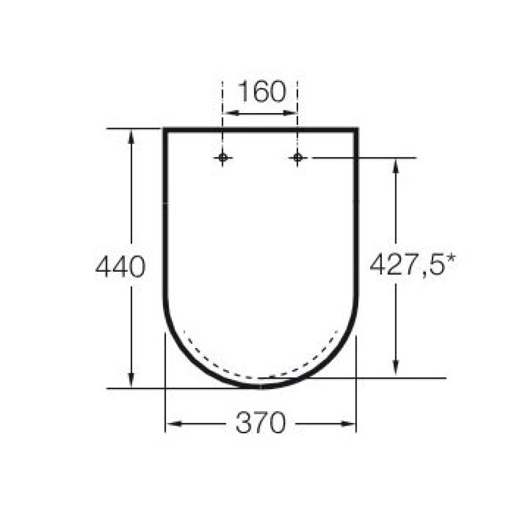 Сиденье для унитаза ROCA CARMEN A801B5200B